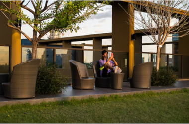 design an outdoor space