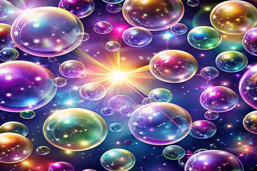 bubbles in wallpaper
