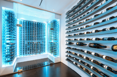 modern wine storage