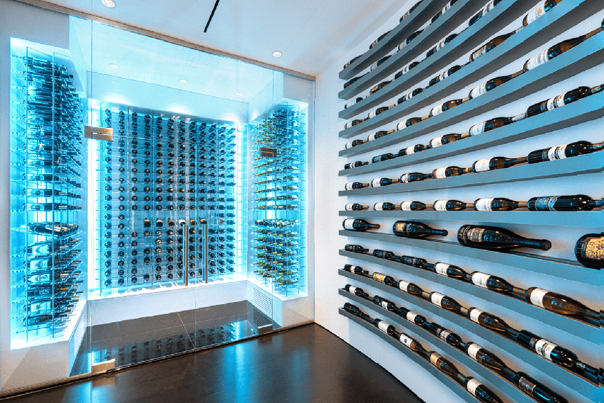 modern wine storage