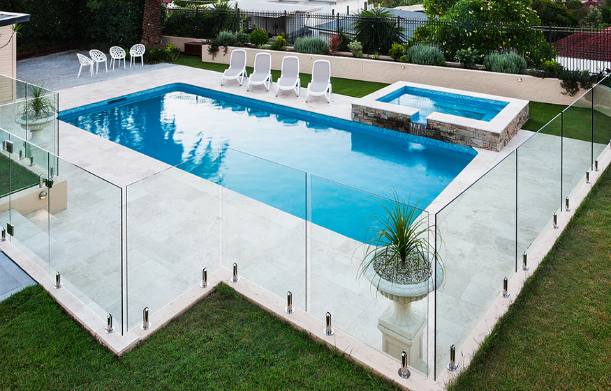 glass pool fencing
