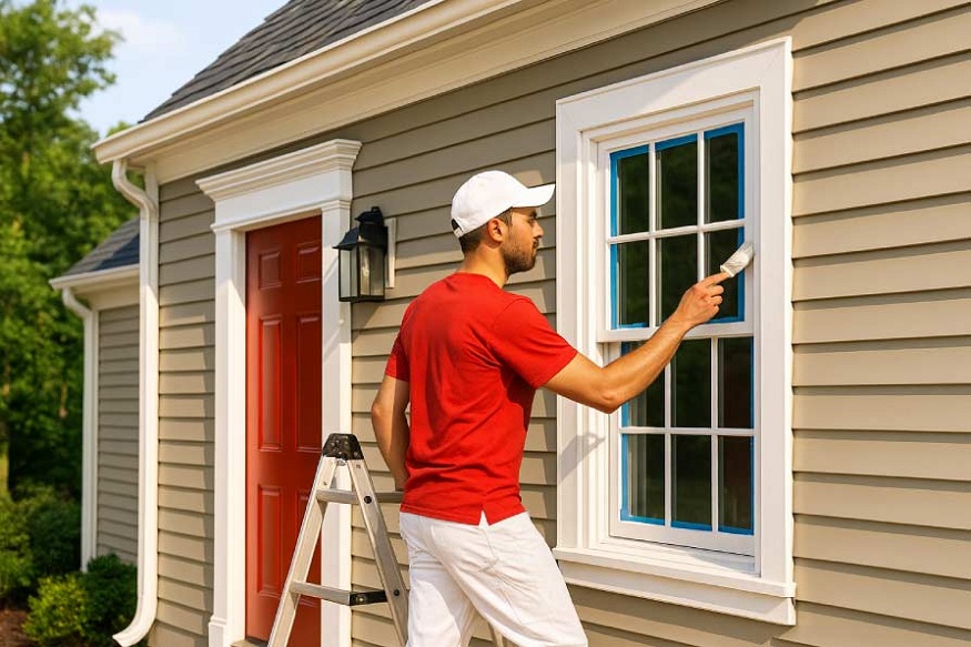 exterior house painters