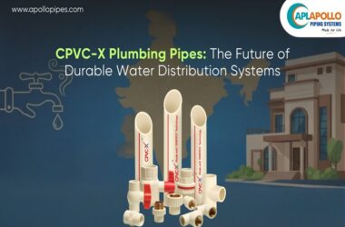 CPVCX plumbing pipes