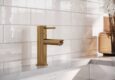 glossy subway tile